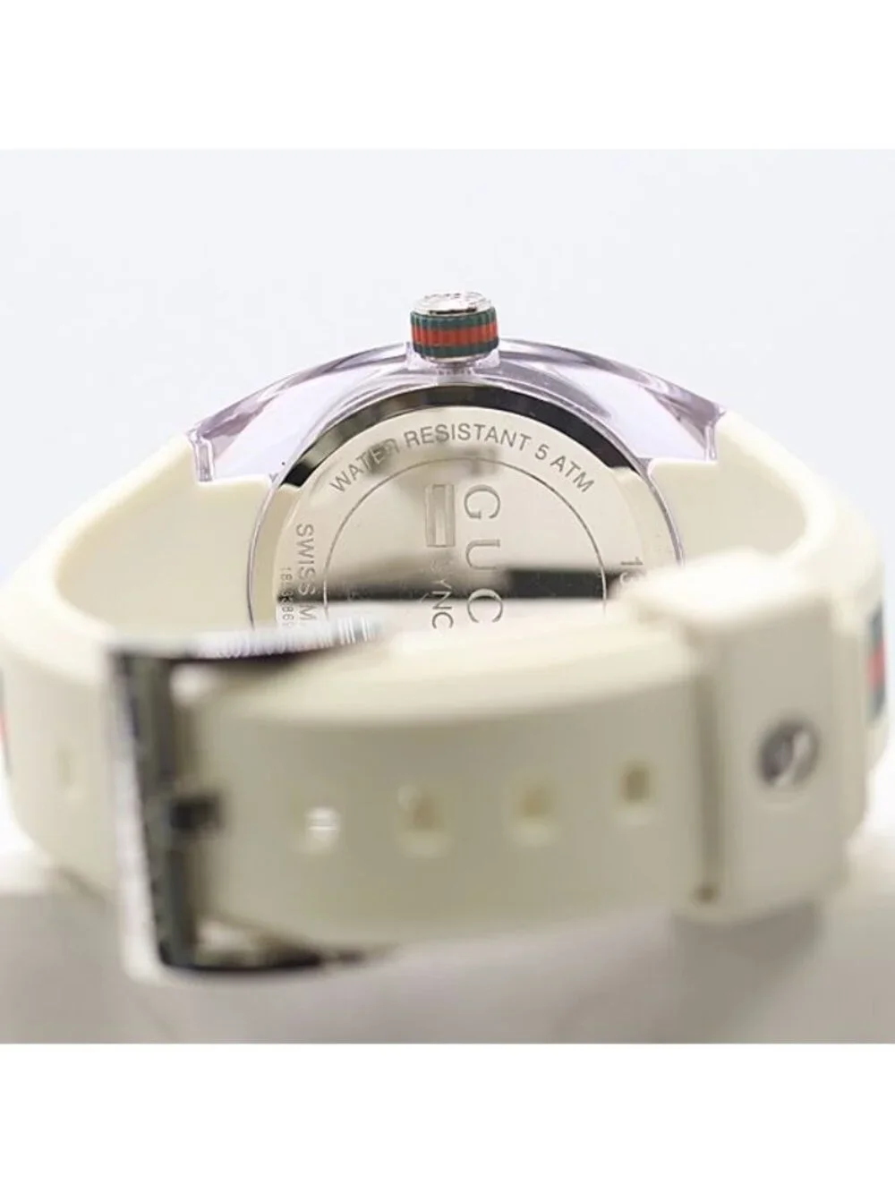 Gucci Sync 137.3 Quartz Date Silver Dial Watch